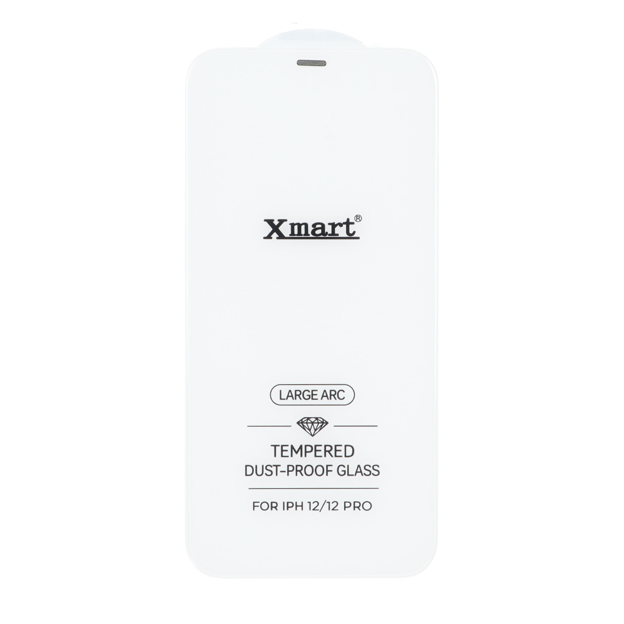 محافظ صفحه نمایش شیشه ای بدون حاشیه توری دار Xmart 3D Large Arc مدل Apple iPhone 12 / iPhone 12 Pro